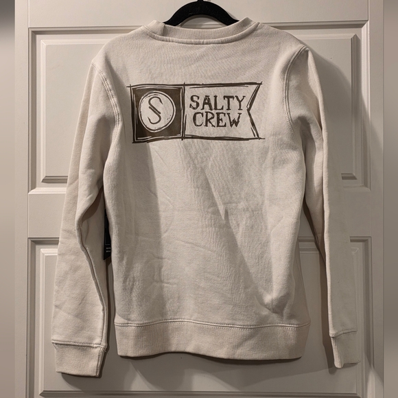 SALTY CREW Sketchy Alpha Boys Crewneck Sweatshirt - Picture 4 of 7